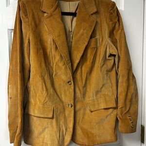 Women's Vintage Corduroy Blazer
